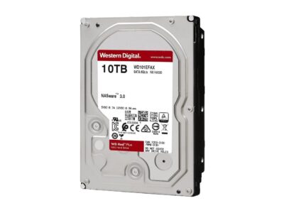 WD Red Plus 10TB NAS Hard Disk Drive - 5400 RPM Class SATA 6Gb/s, CMR, 256MB Cache, 3.5 Inch - WD101EFAX wholesale