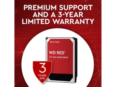WD Red 4TB NAS Internal Hard Drive - 5400 RPM Class, SATA 6Gb/s, SMR, 256MB Cache, 3.5" - WD40EFAX wholesale