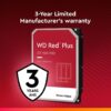 WD Red Plus 4TB NAS Hard Disk Drive - 5400 RPM Class SATA 6Gb/s, CMR, 256MB Cache, 3.5 Inch - WD40EFPX wholesale