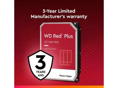 WD Red Plus 4TB NAS Hard Disk Drive - 5400 RPM Class SATA 6Gb/s, CMR, 256MB Cache, 3.5 Inch - WD40EFPX wholesale