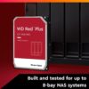 WD Red Plus 4TB NAS Hard Disk Drive - 5400 RPM Class SATA 6Gb/s, CMR, 256MB Cache, 3.5 Inch - WD40EFPX wholesale