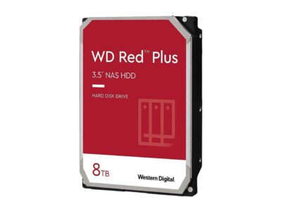 WD Red Plus 8TB CMR NAS Hard Drive HDD - 5640 RPM, SATA 6 Gb/s, 128MB Cache, 3.5" - WD80EFZZ wholesale