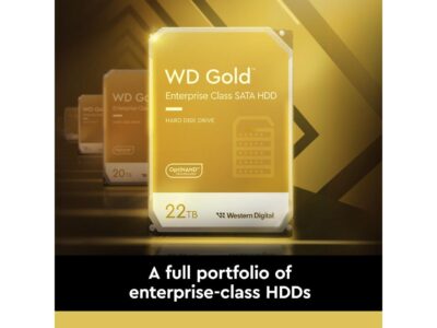 Western Digital 22TB WD Gold Enterprise Class SATA Internal Hard Drive HDD - 7200 RPM, SATA 6 Gb/s, 512 MB Cache, 3.5" - WD221KRYZ wholesale
