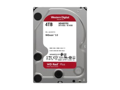WD Red Plus 4TB NAS Hard Disk Drive - 5400 RPM Class SATA 6Gb/s, CMR, 64MB Cache, 3.5 Inch - WD40EFRX wholesale