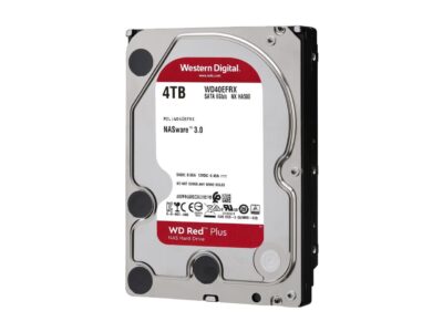 WD Red Plus 4TB NAS Hard Disk Drive - 5400 RPM Class SATA 6Gb/s, CMR, 64MB Cache, 3.5 Inch - WD40EFRX wholesale