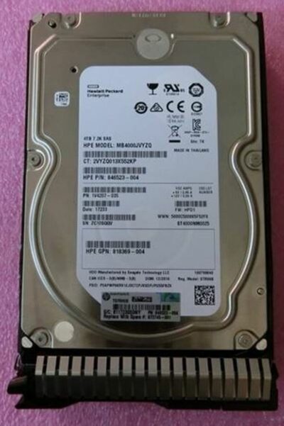 HPE 4TB SAS 3.5" 872487-B21 HDD Hard Disk Drive wholesale