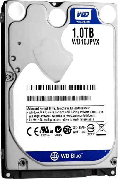 WD Blue 1TB Mobile 9.50mm Hard Disk Drive - 5400 RPM SATA 6Gb/s 2.5 Inch - WD10JPVX wholesale