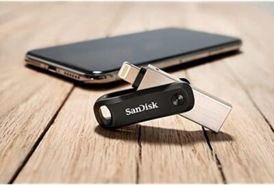 SanDisk 256GB iXpand Flash Drive Go for iPhone and iPad - SDIX60N-256G-GN6NE, Black wholesale