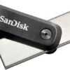 SanDisk 256GB iXpand Flash Drive Go for iPhone and iPad - SDIX60N-256G-GN6NE, Black wholesale