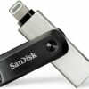 SanDisk 256GB iXpand Flash Drive Go for iPhone and iPad - SDIX60N-256G-GN6NE, Black wholesale