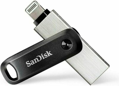 SanDisk 256GB iXpand Flash Drive Go for iPhone and iPad - SDIX60N-256G-GN6NE, Black wholesale