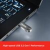 SanDisk 64GB Ultra Luxe USB 3.1 Gen 1 Flash Drive - SDCZ74-064G-G46, Black wholesale