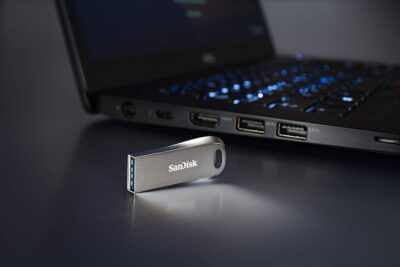 SanDisk 64GB Ultra Luxe USB 3.1 Gen 1 Flash Drive - SDCZ74-064G-G46, Black wholesale