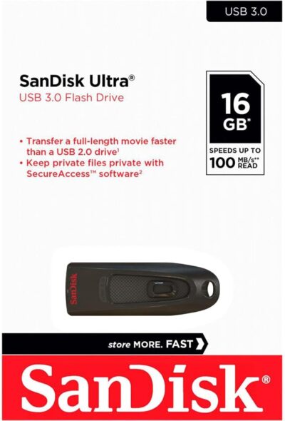 SanDisk Cruzer Ultra 16GB USB 3.0 Flash Drive SDCZ48-016G-U46 up to 100MB/s wholesale