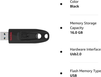 SanDisk Cruzer Ultra 16GB USB 3.0 Flash Drive SDCZ48-016G-U46 up to 100MB/s wholesale