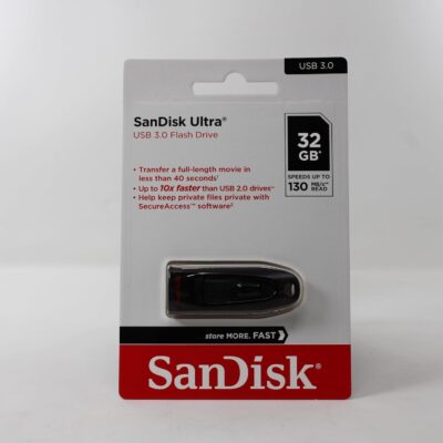 SanDisk 128GB Ultra USB 3.0 Flash Drive - SDCZ48-128G-U46, Red wholesale