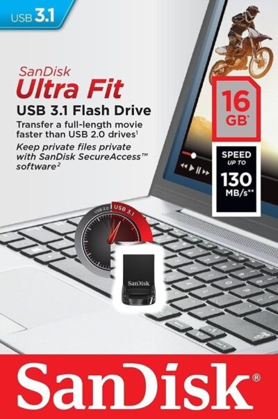SanDisk 32GB Ultra Fit USB 3.1 Flash Drive - SDCZ430-032G-G46 wholesale