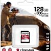 Kingston Canvas React Plus 128GB SD Card | SDXC UHS-II | 300R/260W U3 V90 | Full HD/4K/8K | SDR2/128GB wholesale Kingston Canvas React Plus 128GB SD Card | SDXC UHS-II | 300R/260W U3 V90 | Full HD/4K/8K | SDR2/128GB wholesale