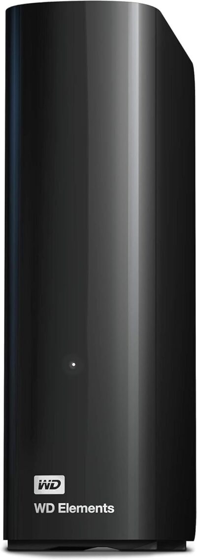 Western Digital WDBWLG0180HBK-EESN, WD 18TB Elements Desktop Hard Drive - USB 3.0, Black - Image 2