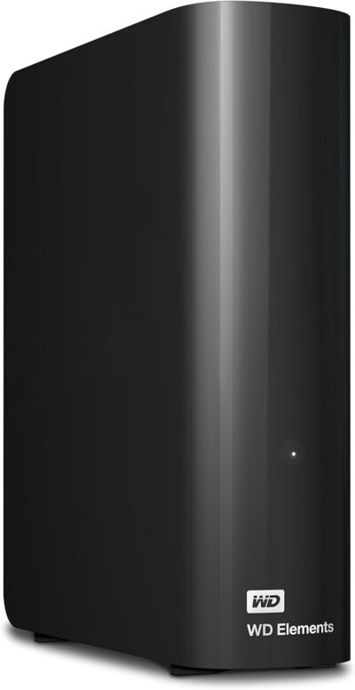 Western Digital WDBWLG0180HBK-EESN, WD 18TB Elements Desktop Hard Drive - USB 3.0, Black - Image 4