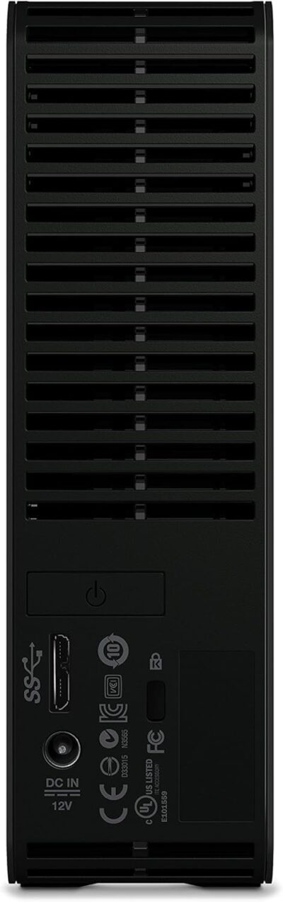 Western Digital WDBWLG0180HBK-EESN, WD 18TB Elements Desktop Hard Drive - USB 3.0, Black - Image 5