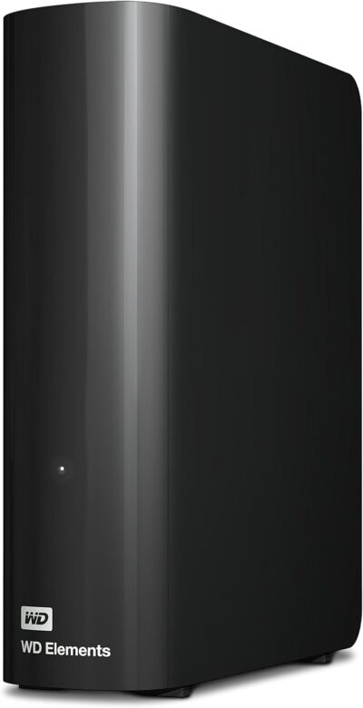 Western Digital WDBWLG0180HBK-EESN, WD 18TB Elements Desktop Hard Drive - USB 3.0, Black - Image 6