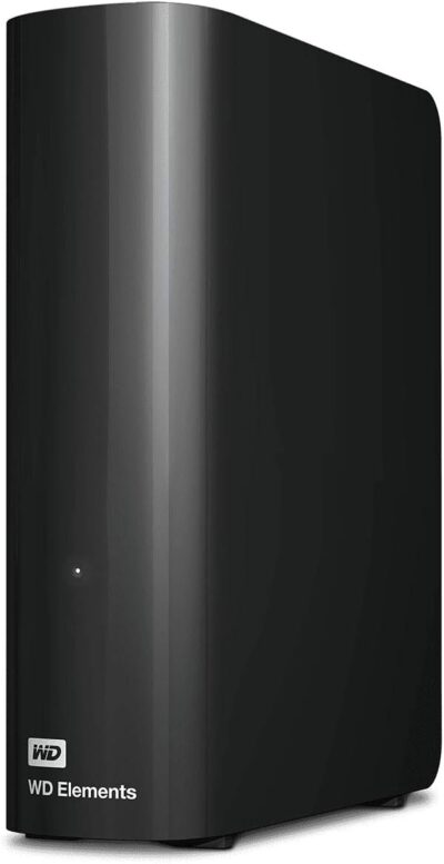 Western Digital WDBWLG0180HBK-EESN, WD 18TB Elements Desktop Hard Drive - USB 3.0, Black - Image 8