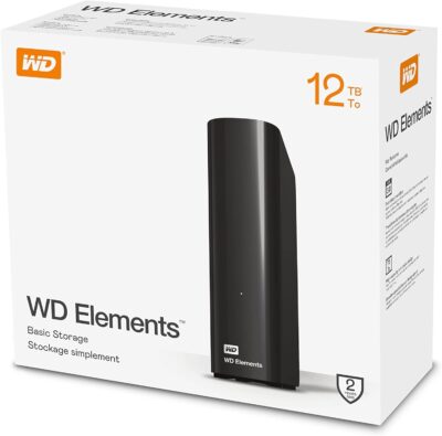 Western Digital WDBWLG0180HBK-EESN, WD 18TB Elements Desktop Hard Drive - USB 3.0, Black - Image 13