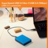 WD 2TB My Passport, Portable External Hard Drive, Blue, backup software with defense against ransomware, and password protection, USB 3.1/USB 3.0 compatible - WDBYVG0020BBL-WESN wholesale