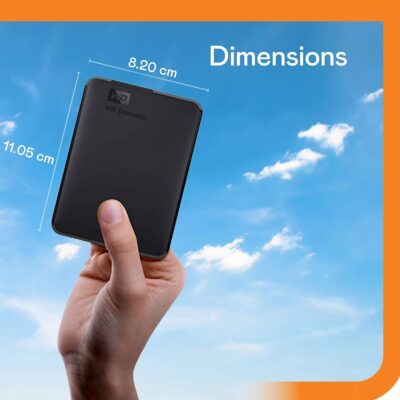 WD 5TB Elements Portable External Hard Drive for Windows, USB 3.2 Gen 1/USB 3.0 for PC & Mac, Plug and Play Ready - WDBU6Y0050BBK-WESN wholesale
