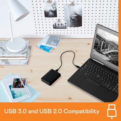 WD 5TB Elements Portable External Hard Drive for Windows, USB 3.2 Gen 1/USB 3.0 for PC & Mac, Plug and Play Ready - WDBU6Y0050BBK-WESN wholesale