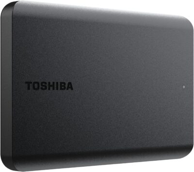 Toshiba Canvio Basics 1TB Portable External Hard Drive USB 3.2 Gen1, Black - Image 3