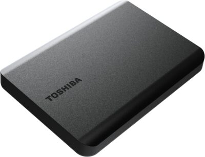 Toshiba Canvio Basics 1TB Portable External Hard Drive USB 3.2 Gen1, Black - Image 4