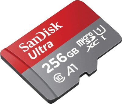 SanDisk MicroSD 256GB Ultra Memory Card Works with Wyze Cam v3 Pro, Wyze Cam Outdoor v2 Smart Camera (SDSQUAC-256G-GN6MN) Bundle with (1) Everything But Stromboli Micro SDXC & SD Card Reader - Image 4