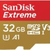 32GB SanDisk Extreme (Ten Pack) 4K Micro Memory Card (SDSQXAF-032G-GN6MN) UHD Video Speed 30 UHS-1 V30 32G MicroSD HC Bundle with Everything But Stromboli Card Reader wholesale