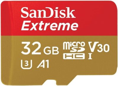 32GB SanDisk Extreme (Ten Pack) 4K Micro Memory Card (SDSQXAF-032G-GN6MN) UHD Video Speed 30 UHS-1 V30 32G MicroSD HC Bundle with Everything But Stromboli Card Reader - Image 2