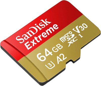 SanDisk 64GB Micro SDXC Extreme Memory Card (Two Pack) SDSQXAH-064G-GN6MN Works with GoPro Hero 7 Black, Silver, Hero7 White UHS-1 U3 A2 Bundle with (1) Everything But Stromboli Micro Card Reader - Image 3