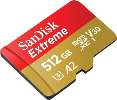 SanDisk Micro Extreme 512GB SDXC UHS-I U3 V30 Memory Card Works with Camera GoPro Action Camera Hero 12 Black (SDSQXAV-512G-GN6MN) Bundle with Everything But Stromboli MicroSD Card Reader - Image 4