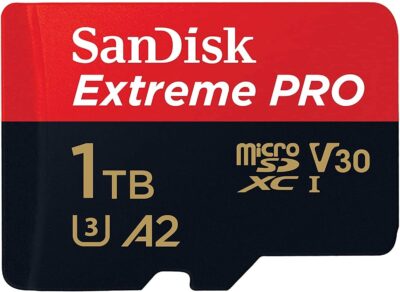 SanDisk Extreme Pro 1TB Micro SD Memory Card Works with Hero 12 Black GoPro Action Camera (SDSQXCD-1T00-GN6MA) Bundle with 1 Everything But Stromboli MicroSDXC & SD Card Reader wholesale
