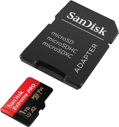 SanDisk Extreme Pro 1TB Micro SD Memory Card Works with Hero 12 Black GoPro Action Camera (SDSQXCD-1T00-GN6MA) Bundle with 1 Everything But Stromboli MicroSDXC & SD Card Reader wholesale