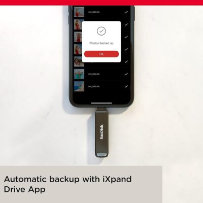 SanDisk 64GB iXpand Flash Drive Luxe - The 2-in-1 USB for iPhone, iPad, and Computer - Thumb Drive with Lightning and USB Type-C Connectors C SDIX70N-064G-GN6NN wholesale