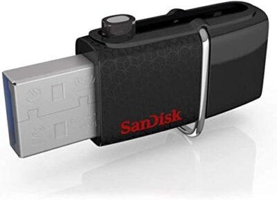 SanDisk Ultra Dual USB Drive 3.0 128GB, Black (SDDD2-128G-GAM46) wholesale