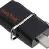 SanDisk Ultra Dual USB Drive 3.0 128GB, Black (SDDD2-128G-GAM46) wholesale