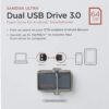 SanDisk Ultra Dual USB Drive 3.0 128GB, Black (SDDD2-128G-GAM46) wholesale