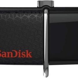 SanDisk 256GBUltra Dual USB Drive 3.0, SDDD2-256G-GAM46(Black)