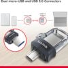 SanDisk 256GB Ultra Dual Drive m3.0 for Android Devices and Computers - microUSB, USB 3.0 - SDDD3-256G-G46, Black wholesale
