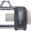 SanDisk 256GB Ultra Dual Drive m3.0 for Android Devices and Computers - microUSB, USB 3.0 - SDDD3-256G-G46, Black wholesale