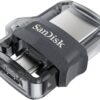 SanDisk 256GB Ultra Dual Drive m3.0 for Android Devices and Computers - microUSB, USB 3.0 - SDDD3-256G-G46, Black wholesale