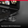 SanDisk 256GB Ultra Dual Drive m3.0 for Android Devices and Computers - microUSB, USB 3.0 - SDDD3-256G-G46, Black wholesale