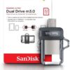 SanDisk 256GB Ultra Dual Drive m3.0 for Android Devices and Computers - microUSB, USB 3.0 - SDDD3-256G-G46, Black wholesale